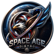 Space Age eagle logo